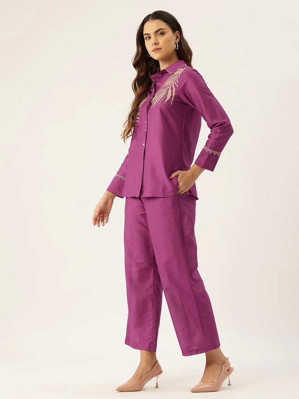 Embroidered Co-Ord Set