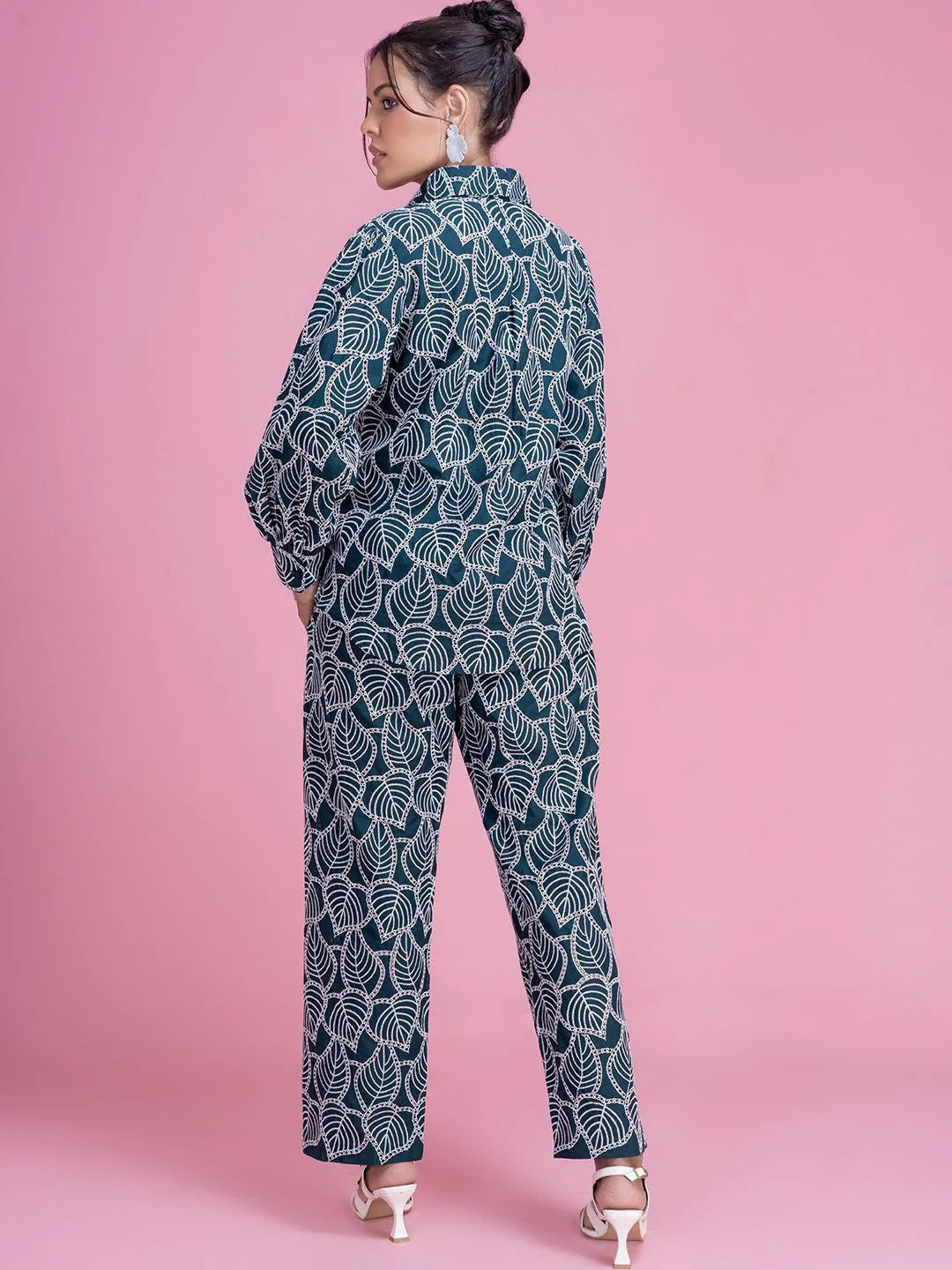 Embroidered Pure Cotton Schiffli Shirt & Trouser