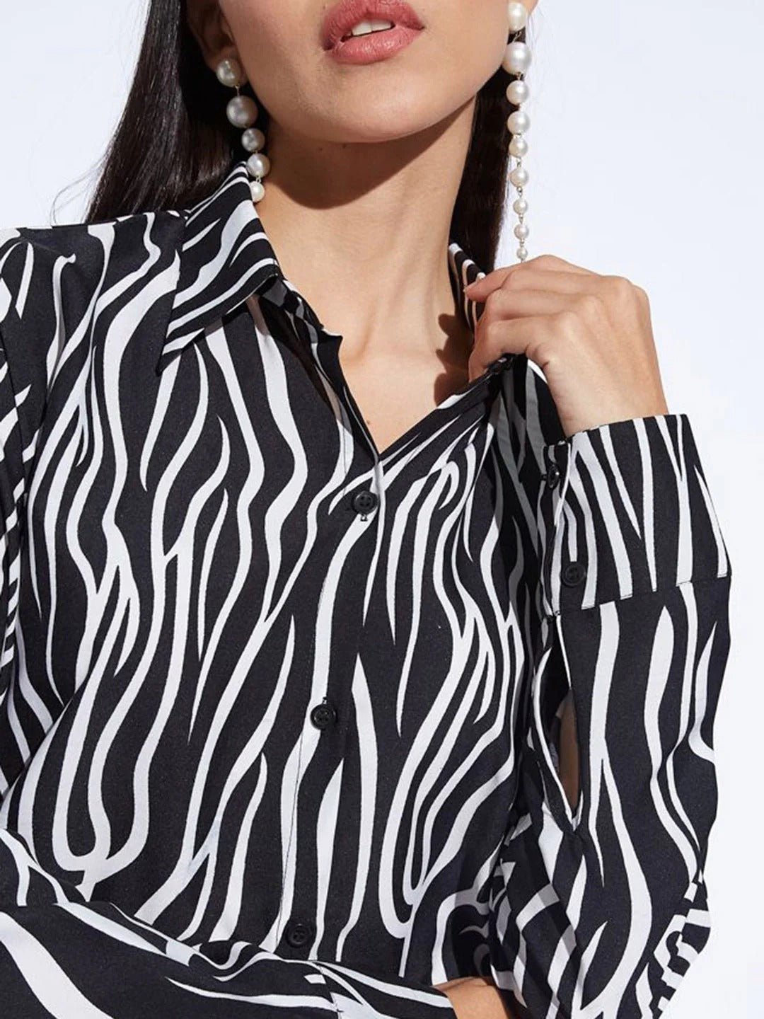 Animal Printed Shirt & Trousers Co-Ord Set