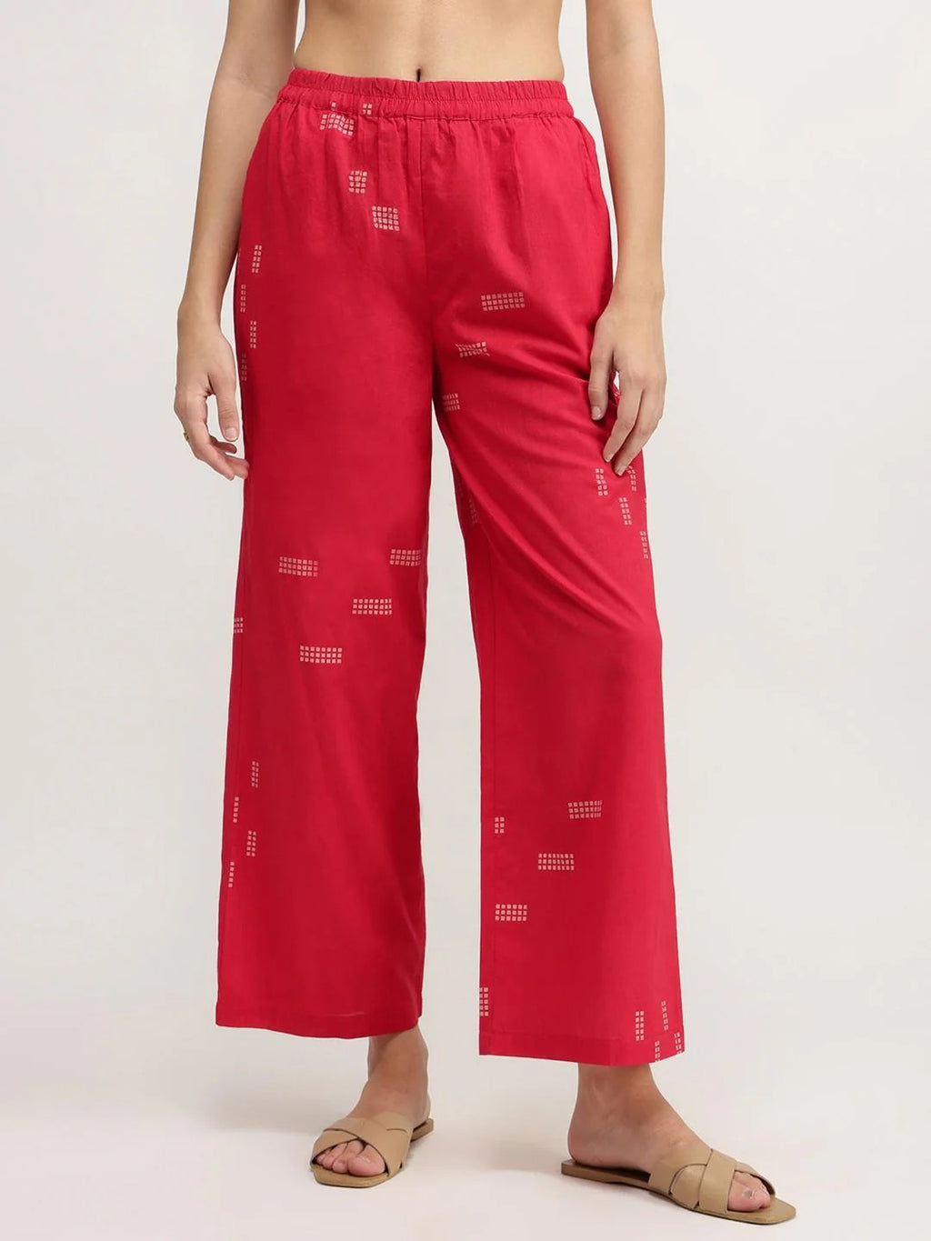 Cotton Geometric Print Co-Ord Set