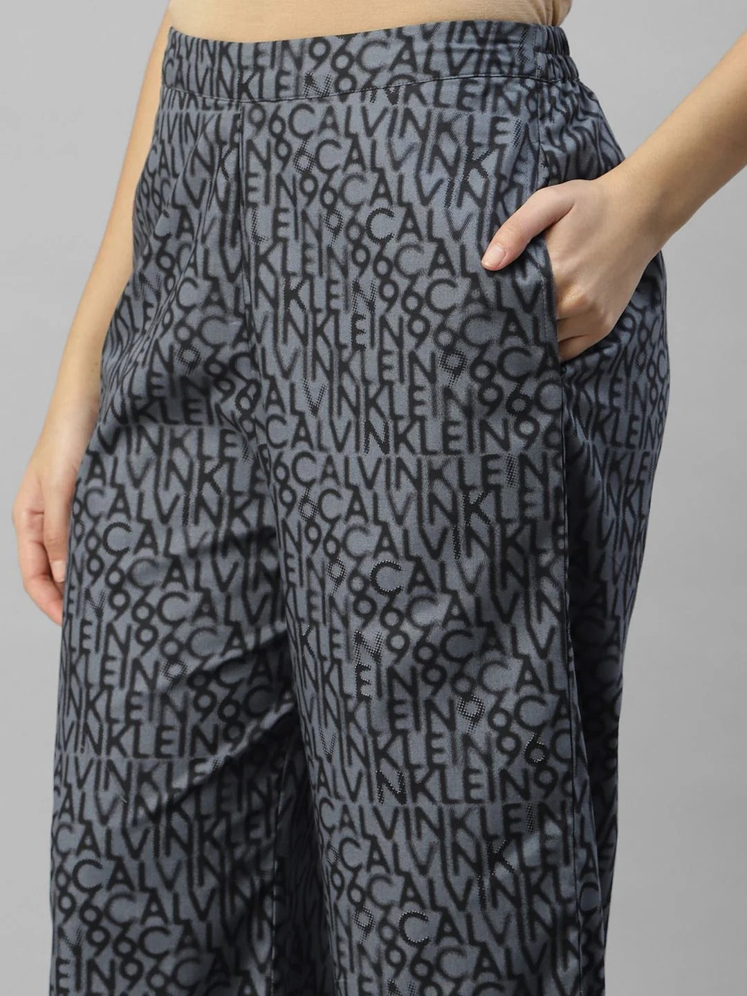 Alphabetic Printed Women Shirt with Pant Co-Ord