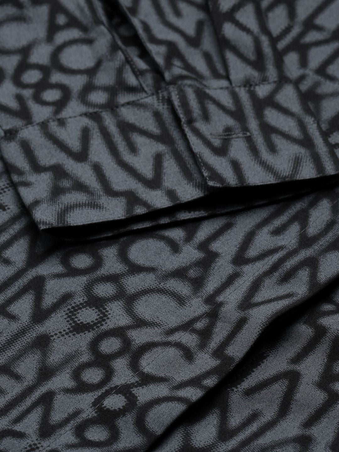 Alphabetic Printed Women Shirt with Pant Co-Ord