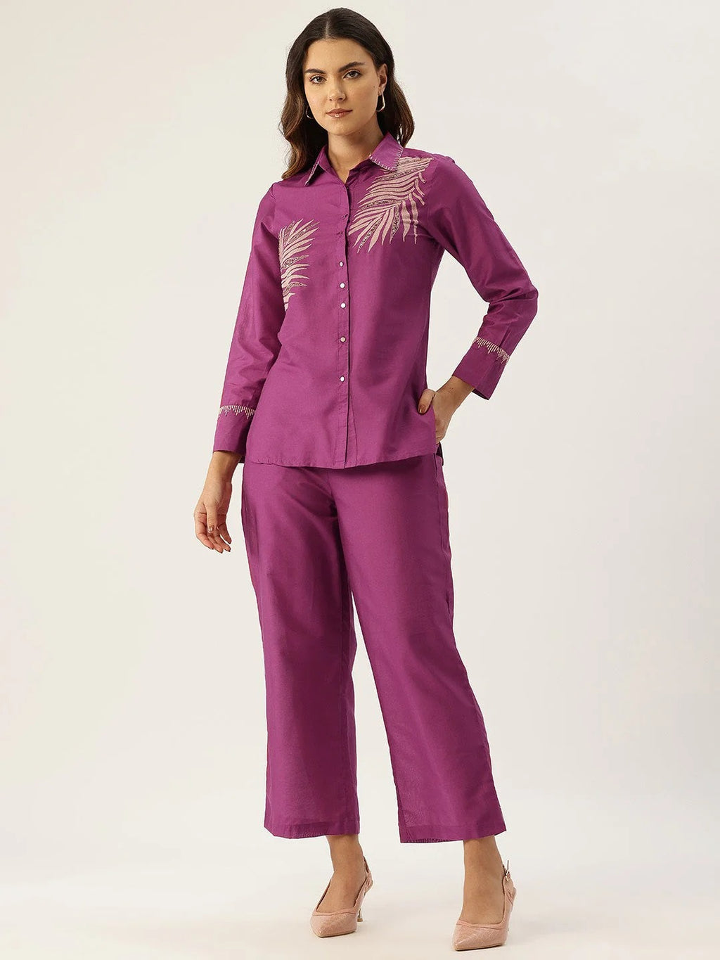 Embroidered Co-Ord Set