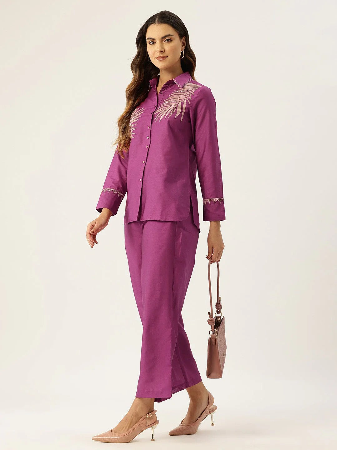 Embroidered Co-Ord Set